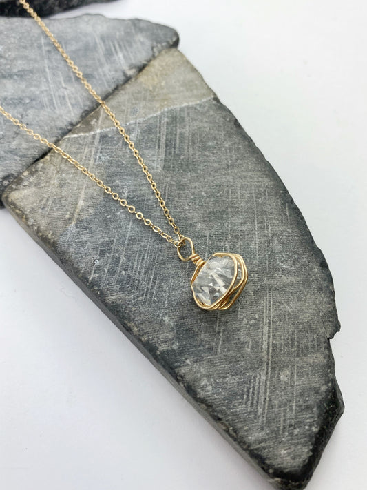 rachel_dawn_designs_14k_gold_herkimer_diamond_wrap_necklace
