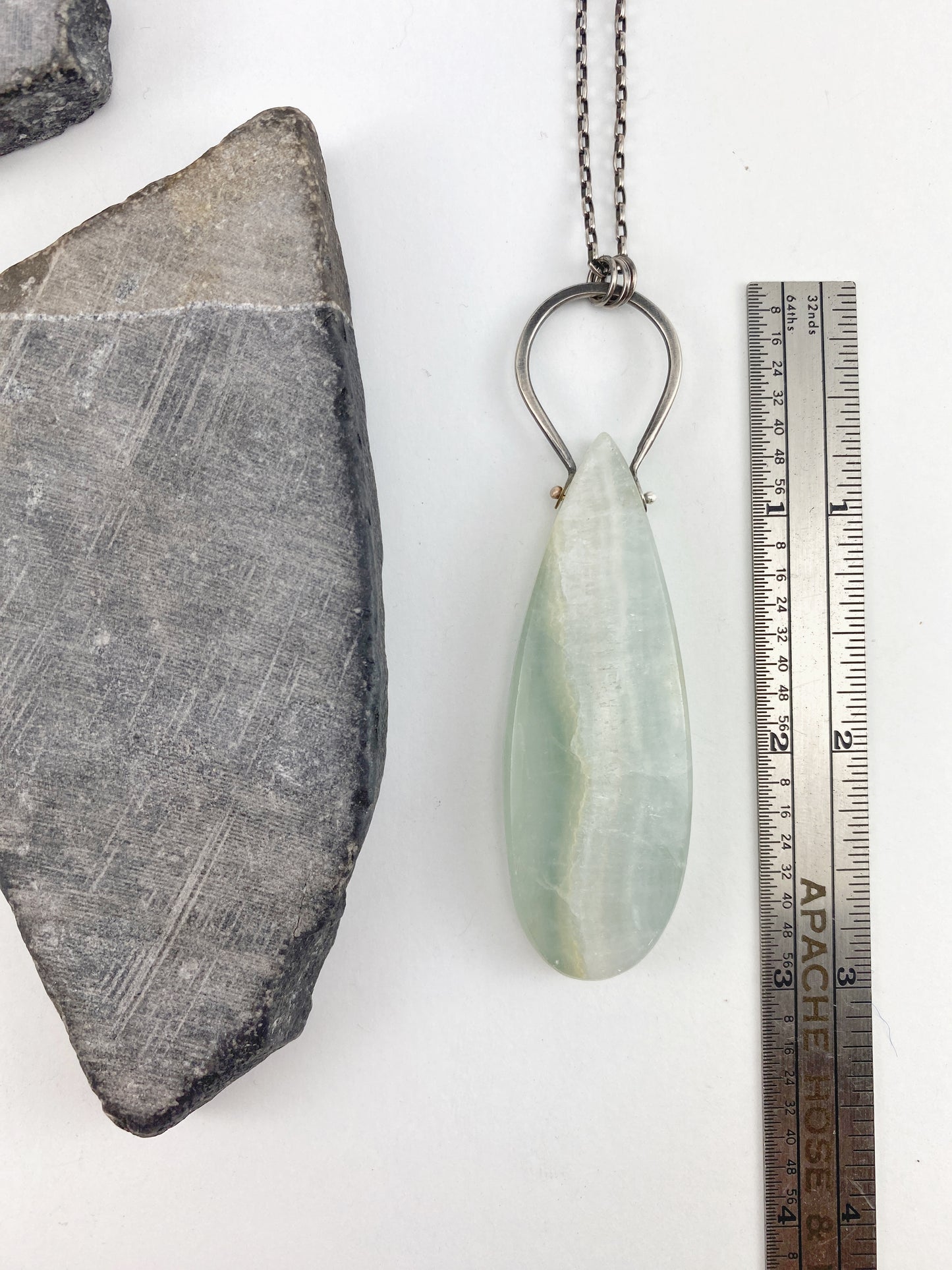 Blue Calcite Necklace