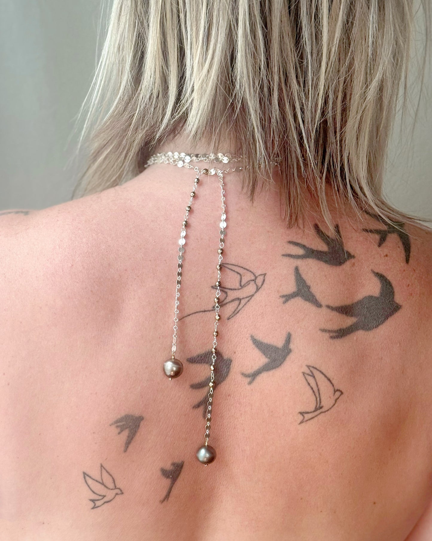 One-of-a-Kind Tahitian Pearl Coin Necklace
