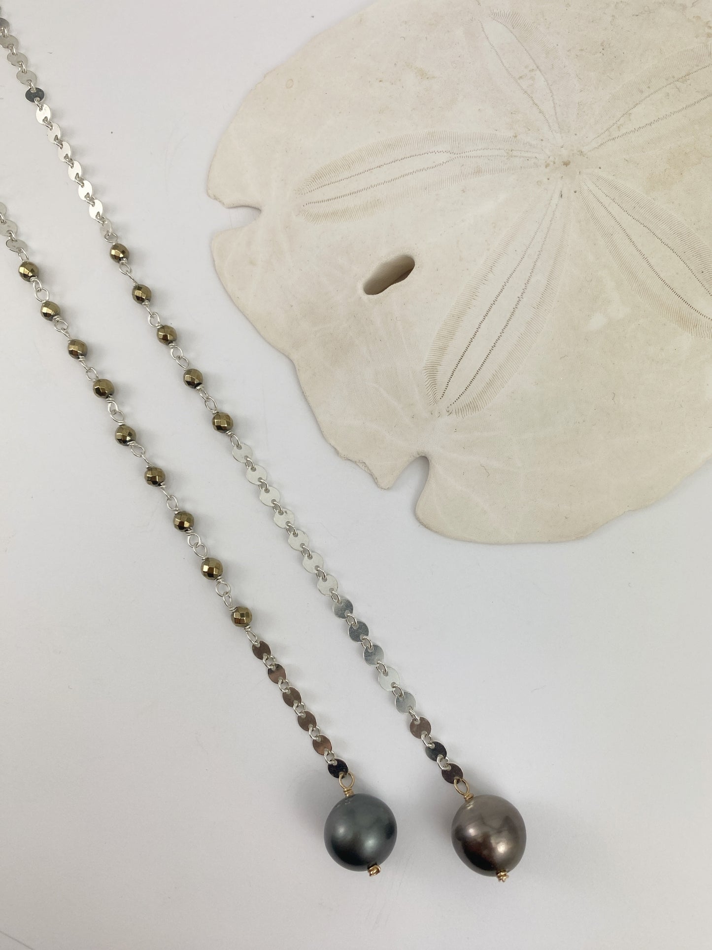 One-of-a-Kind Tahitian Pearl Coin Necklace