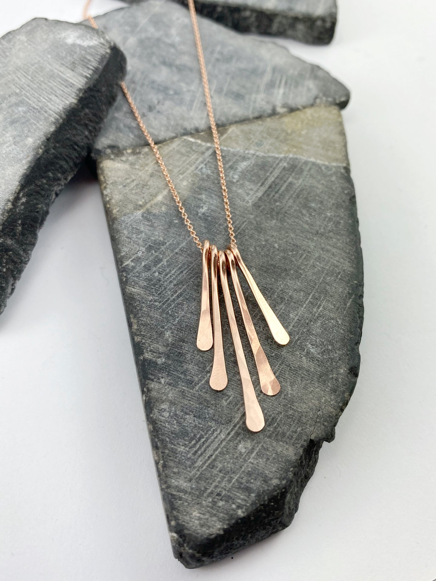 rachel_dawn_designs_hammered_rose_gold_fringe_necklace