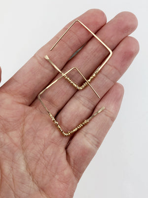 rachel_dawn_designs_gold_hammered_wire_wrapped_geometric_diamond_earrings