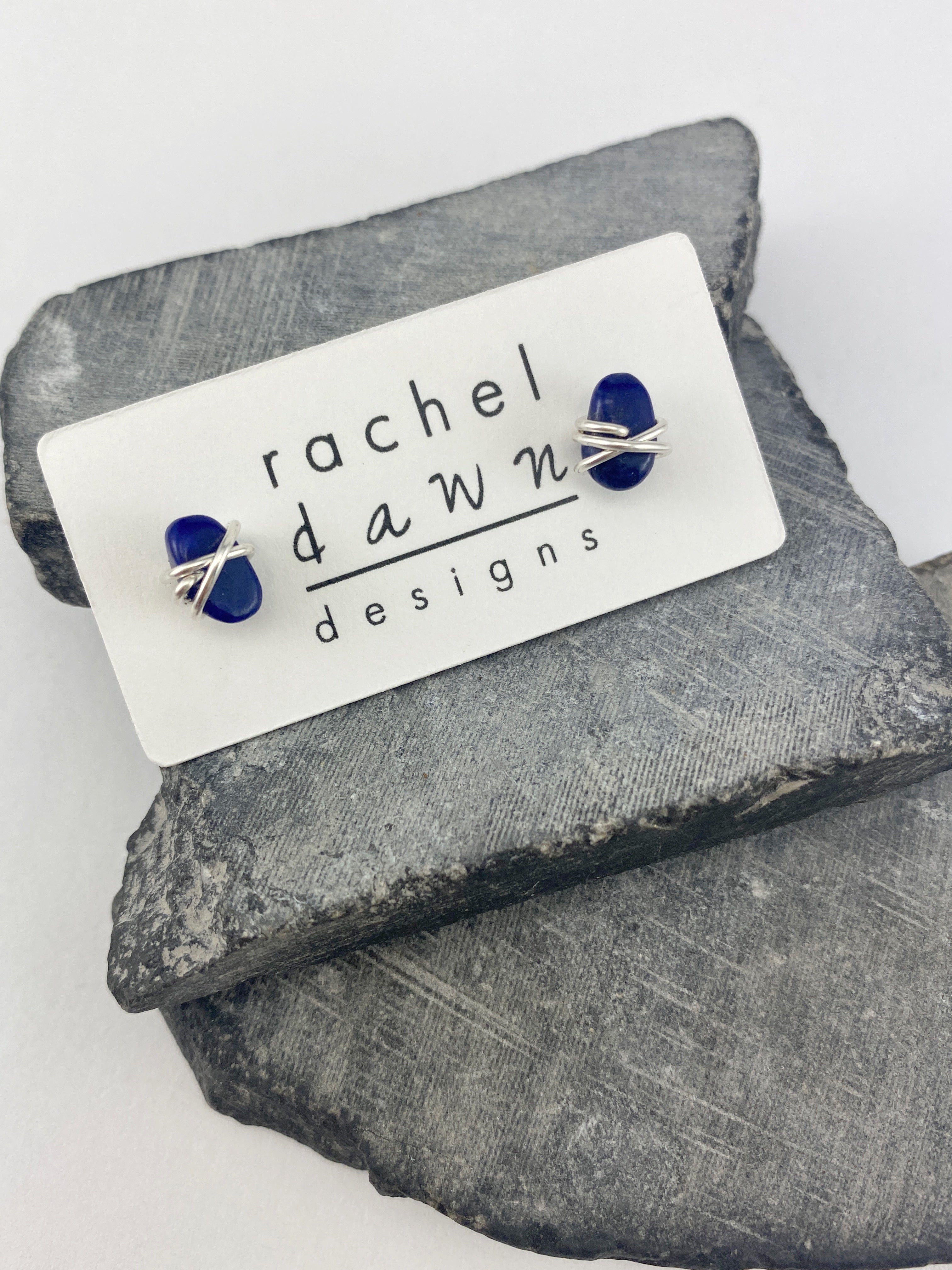 Rachel-dawn-designs-sterling-silver-lapis-stud-earrings