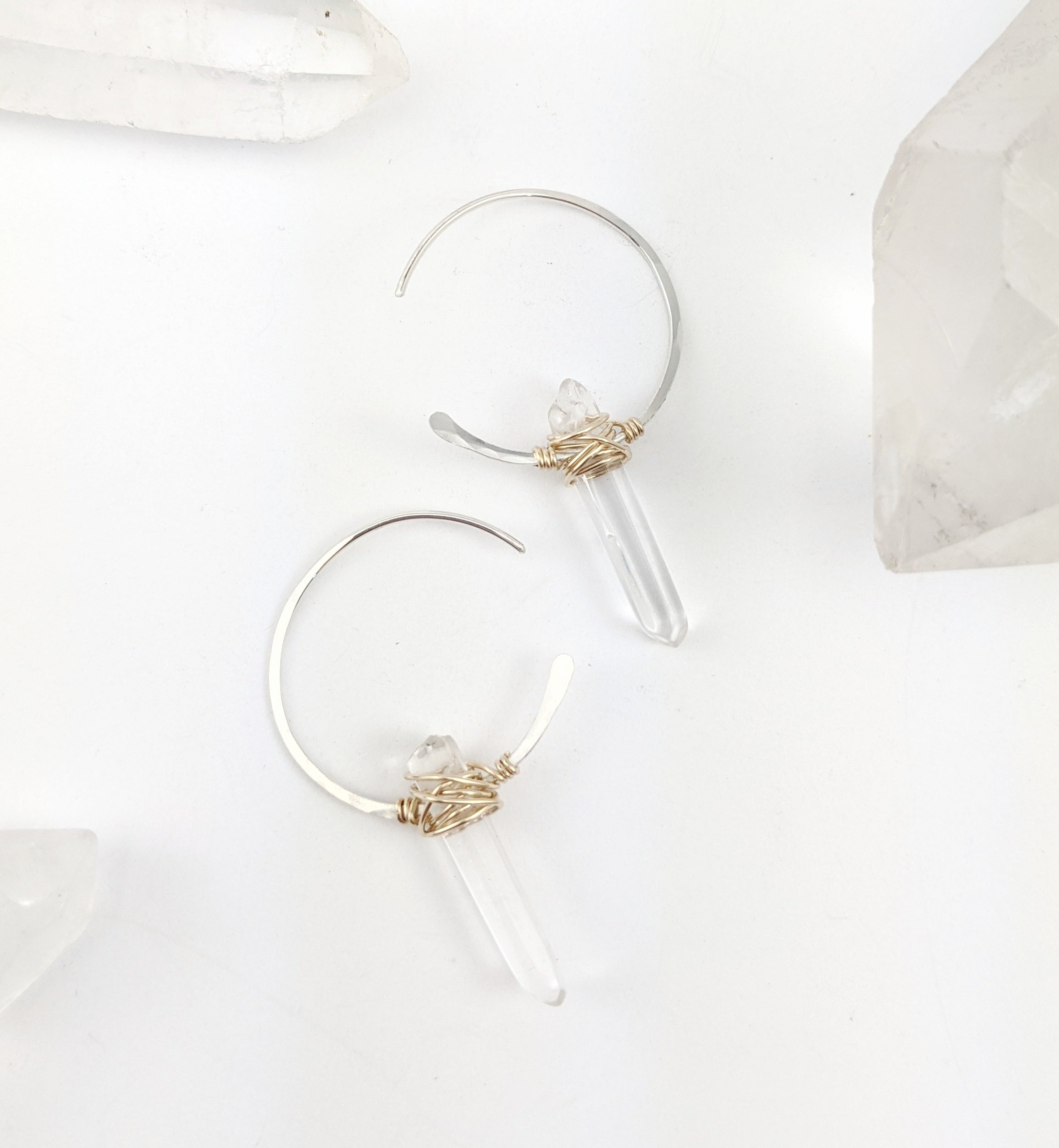 rachel_dawn_designs_sterling_silver_crystal_hoop_earrings_gold_fill_wrap