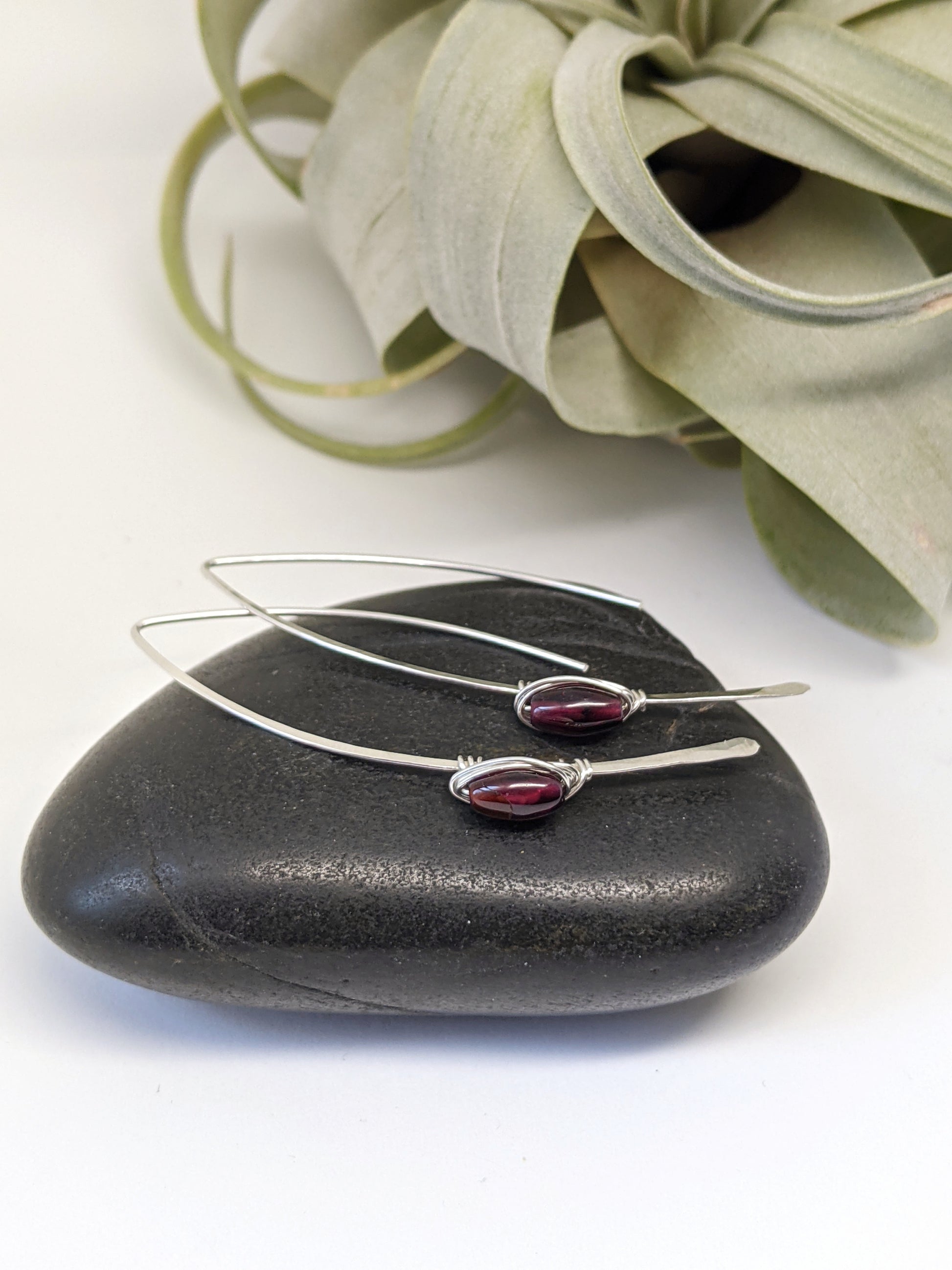 rachel_dawn_designs_sterling_silver_garnet_threader_earrings