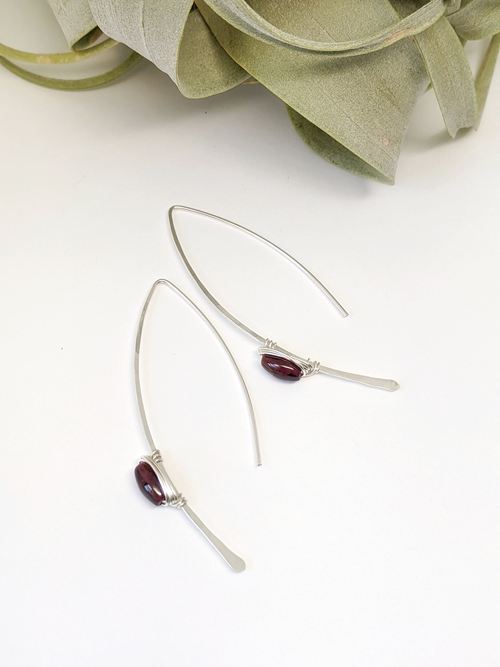 rachel_dawn_designs_sterling_silver_garnet_threader_earrings