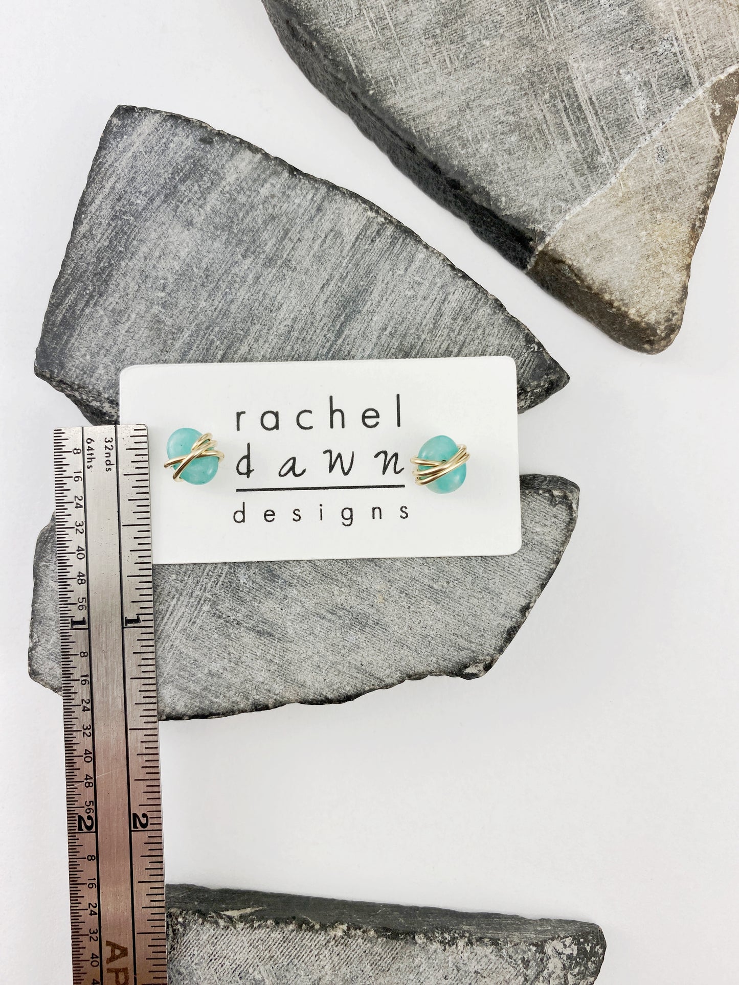 rachel_dawn_designs_gold_wrapped_amazonite_stud_earrings
