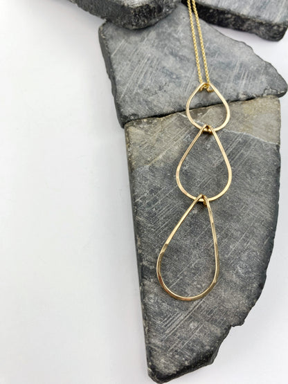 rachel_dawn_designs_three_tier_gold_waterfall_necklace