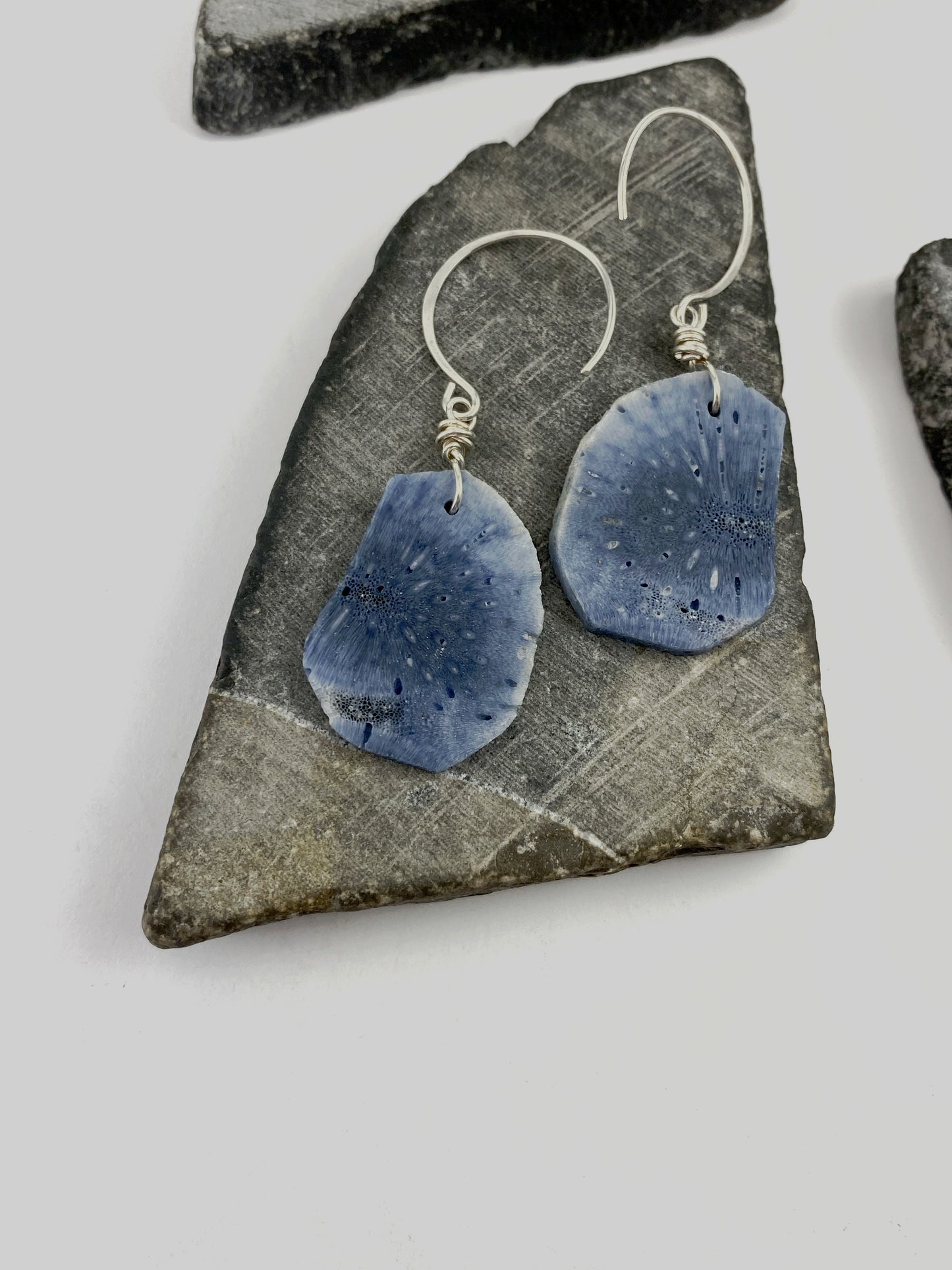 Rachel_dawn_designs_blue_sponge_coral_slice_earrings_Sterling_silver