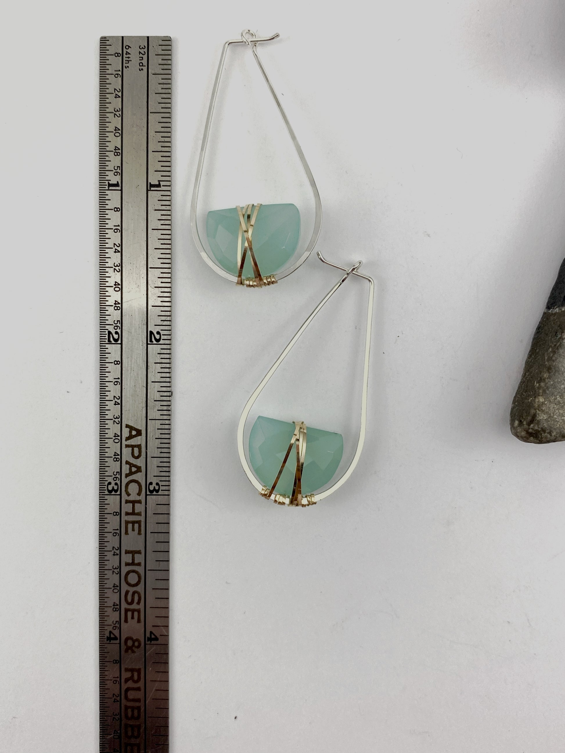rachel_dawn_designs_chalcedony_teardrop_hoop_earrings_sterling_silver