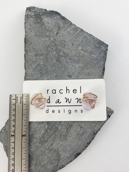 Rachel-dawn-designs-gold-wrapped-amethyst-stud-earrings