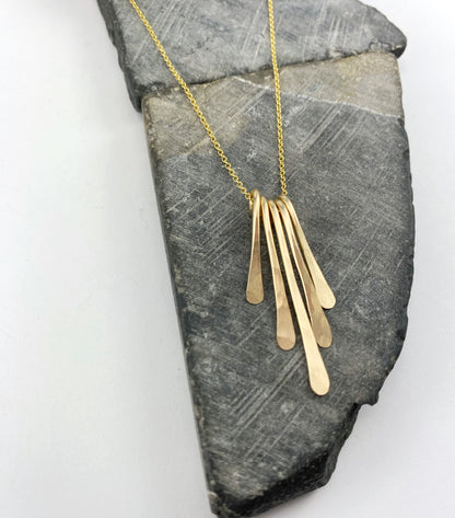 rachel_dawn_designs_hammered_gold_fringe_necklace