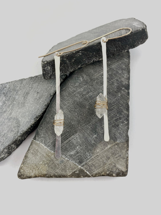 rachel_dawn_designs_herkimer_diamond_bar_earrings_sterling_silver