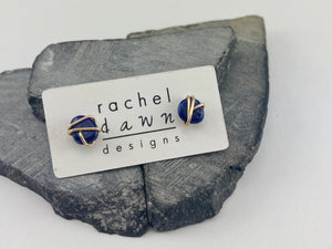 Rachel- dawn- designs- 14k-gold-lapis- stud-earrings