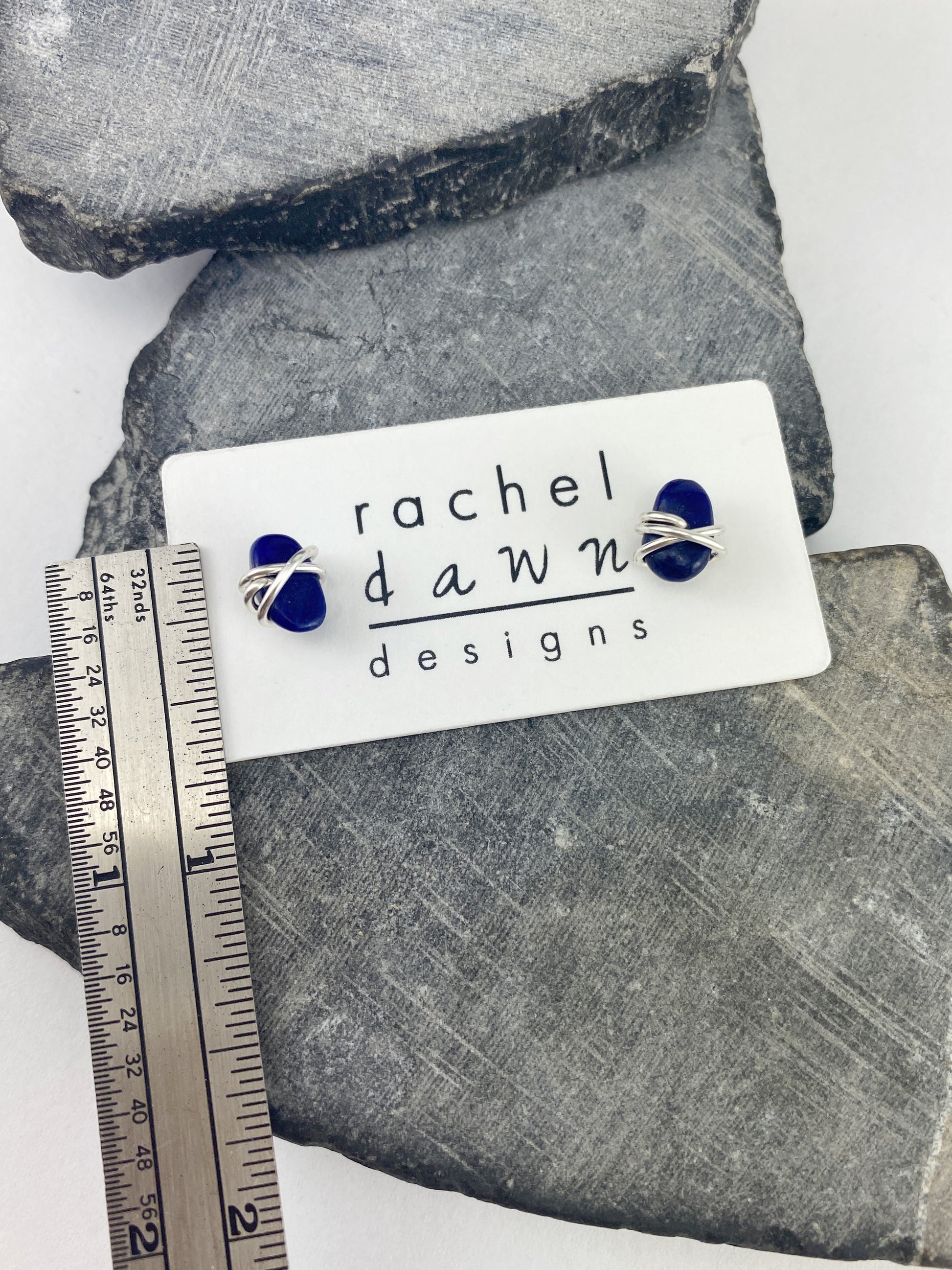 Rachel-dawn-designs-sterling-silver-lapis-stud-earrings
