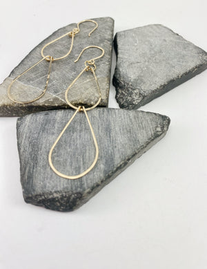2-Tier Gold Fill Waterfall Earrings