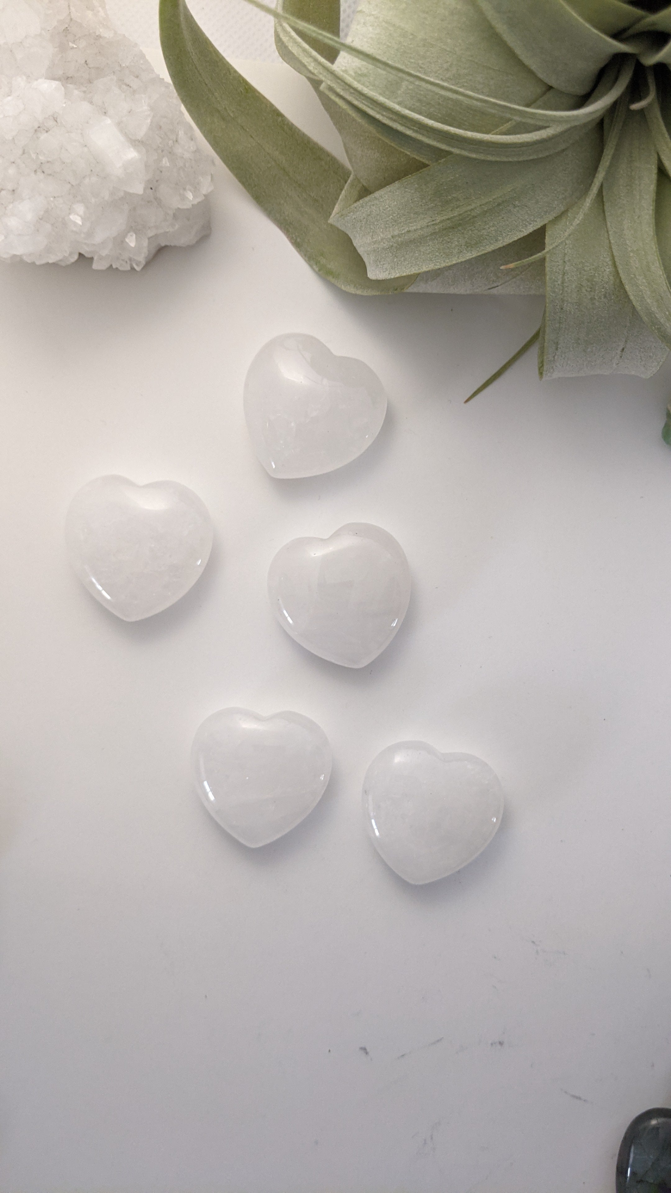 Quartz Stone Heart