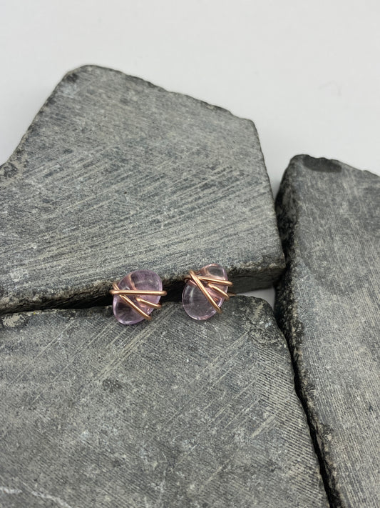 rachel_dawn_designs_rose_gold_wrapped_amethyst_stud_earrings