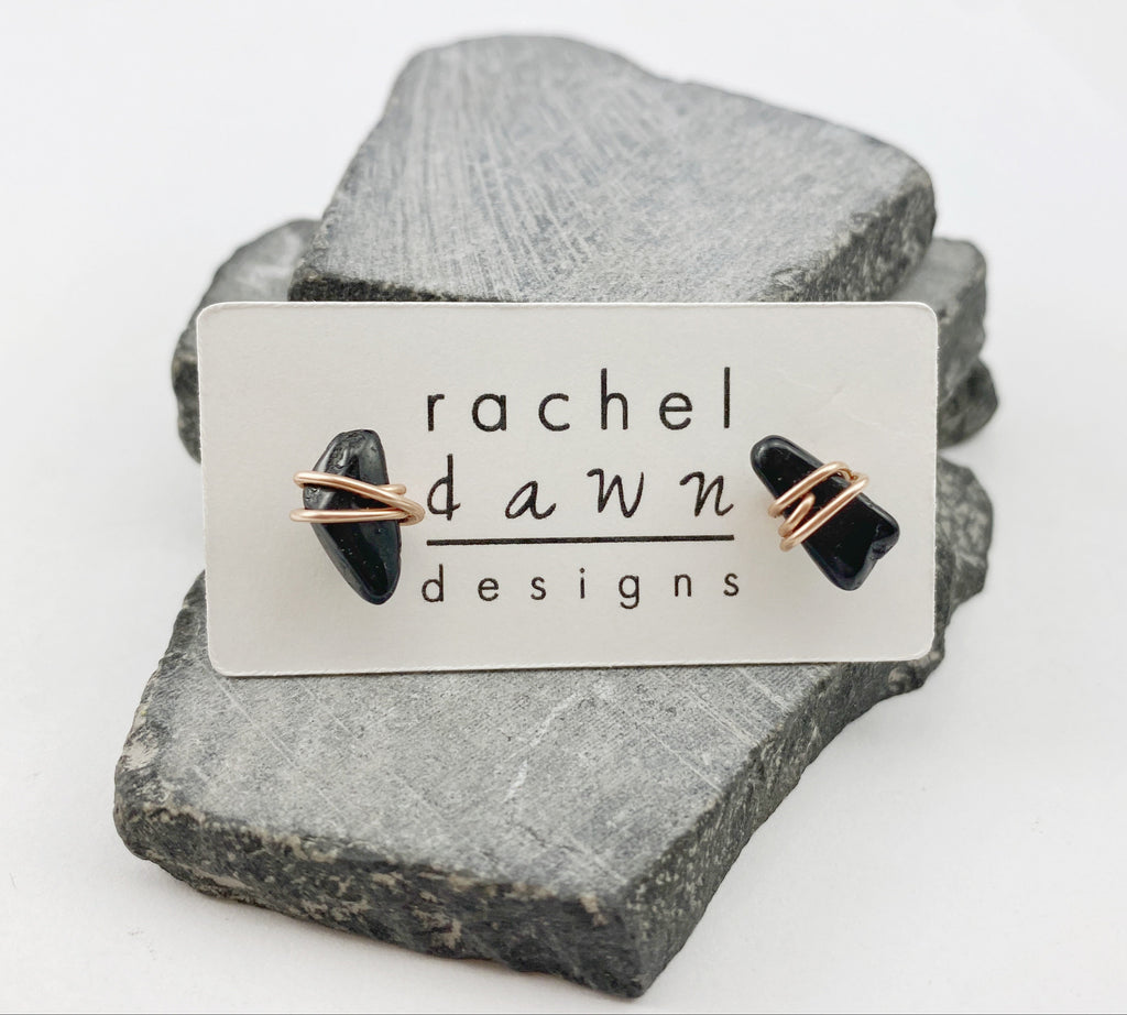 rachel_dawn_designs_rose_gold_wrapped_onyx_stud