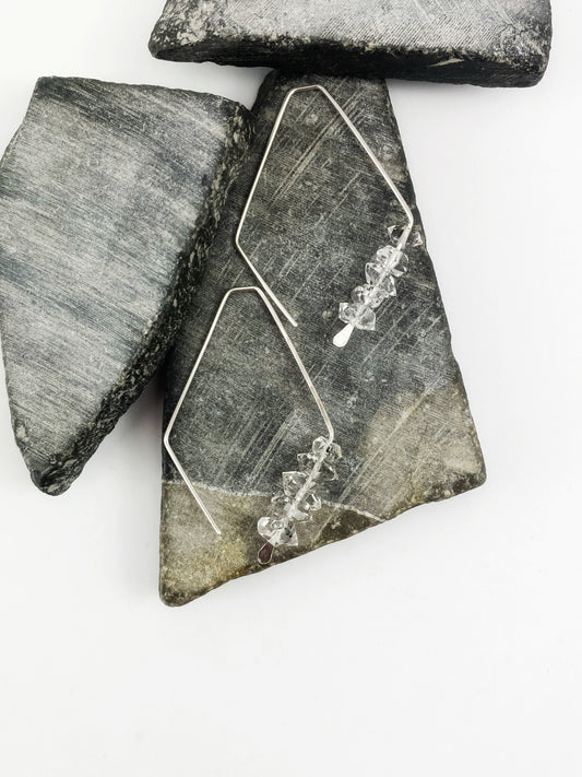 Rachel_dawn_designs_sterling_silver_open_kite_Earrings_herkimer_diamonds