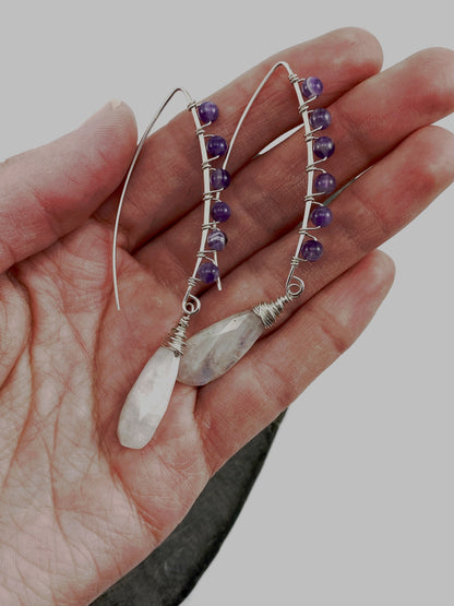 rachel_dawn_designs_sterling_silver_rainbow_moonstone_amethyst_earrings