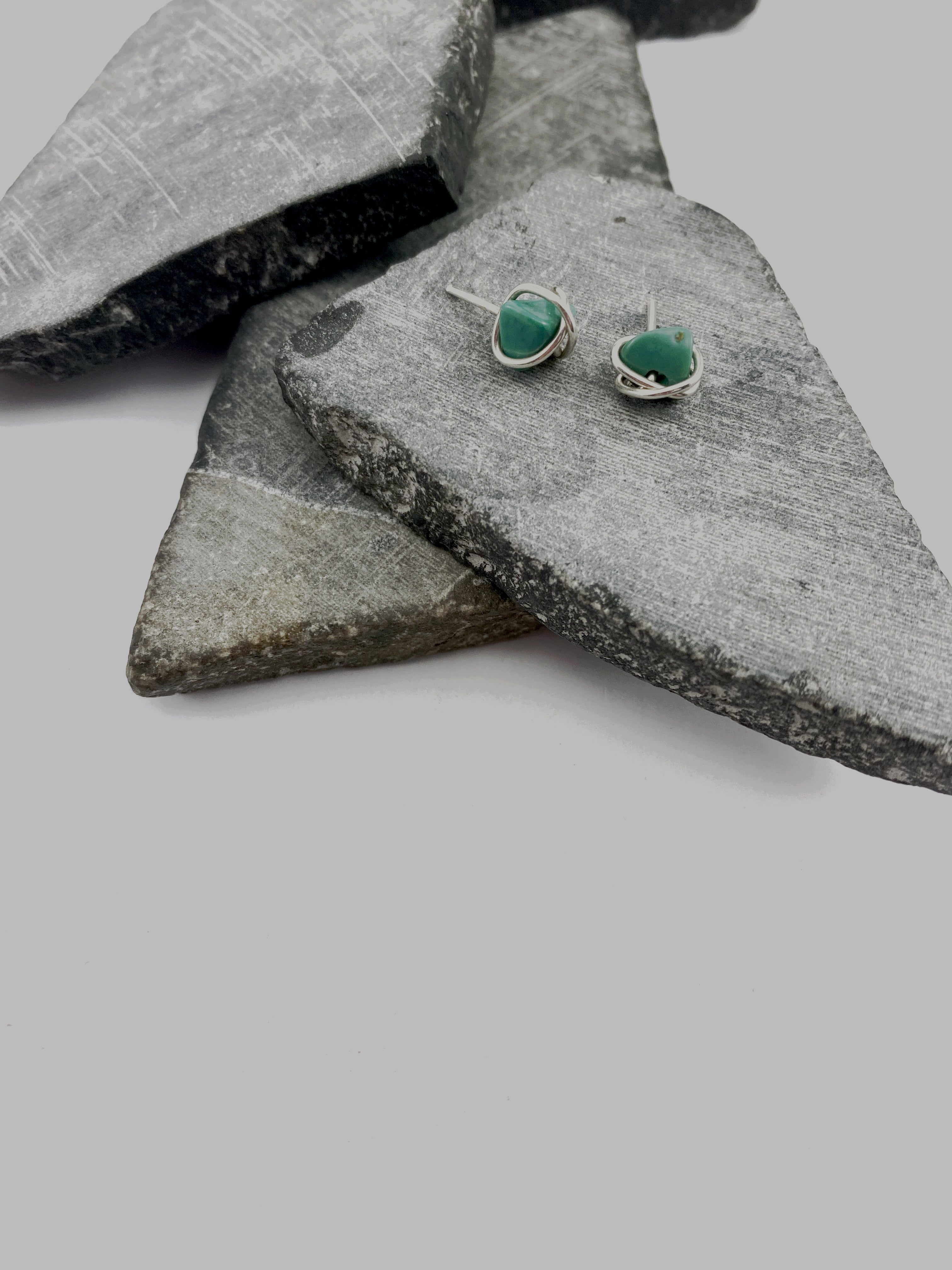 rachel_dawn_designs_sterling_silver_wrapped_malachite_stud_earrings