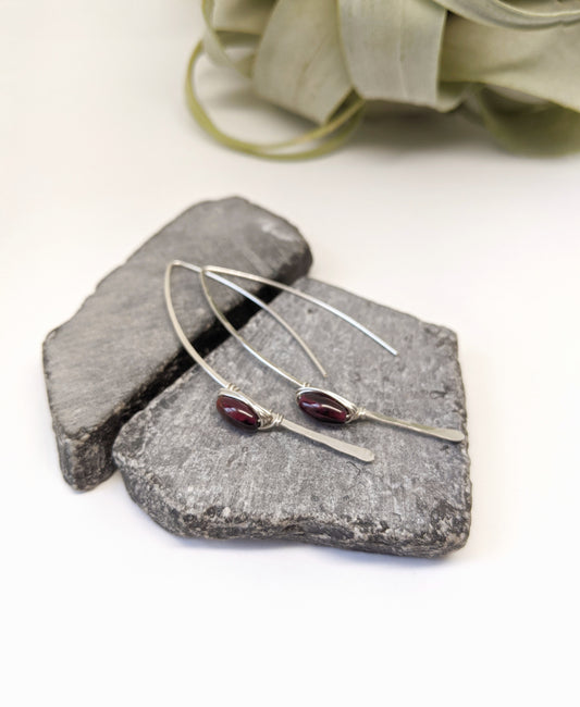 rachel_dawn_designs_sterling_silver_garnet_threader_earrings