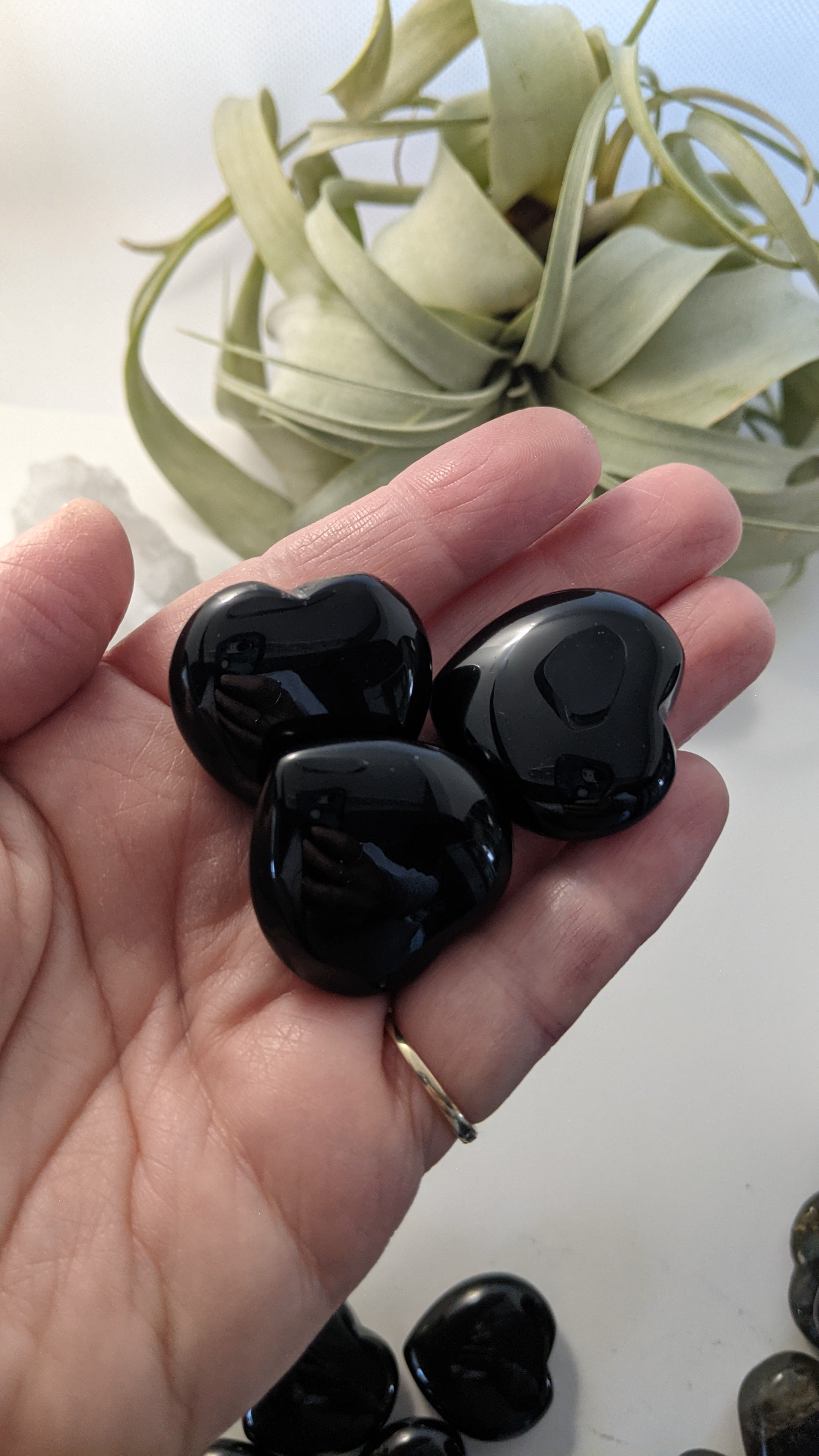 Onyx Stone Heart