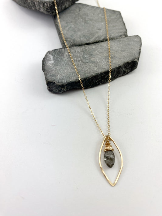 Rachel_dawn_designs_tourmalated_quartz_leaf_necklace_gold