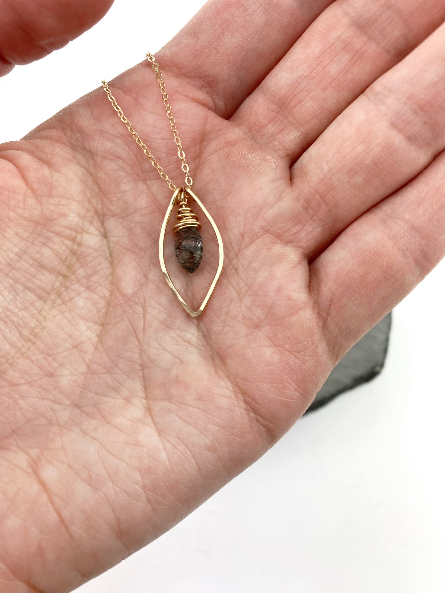Rachel_dawn_designs_tourmalated_quartz_leaf_necklace_gold