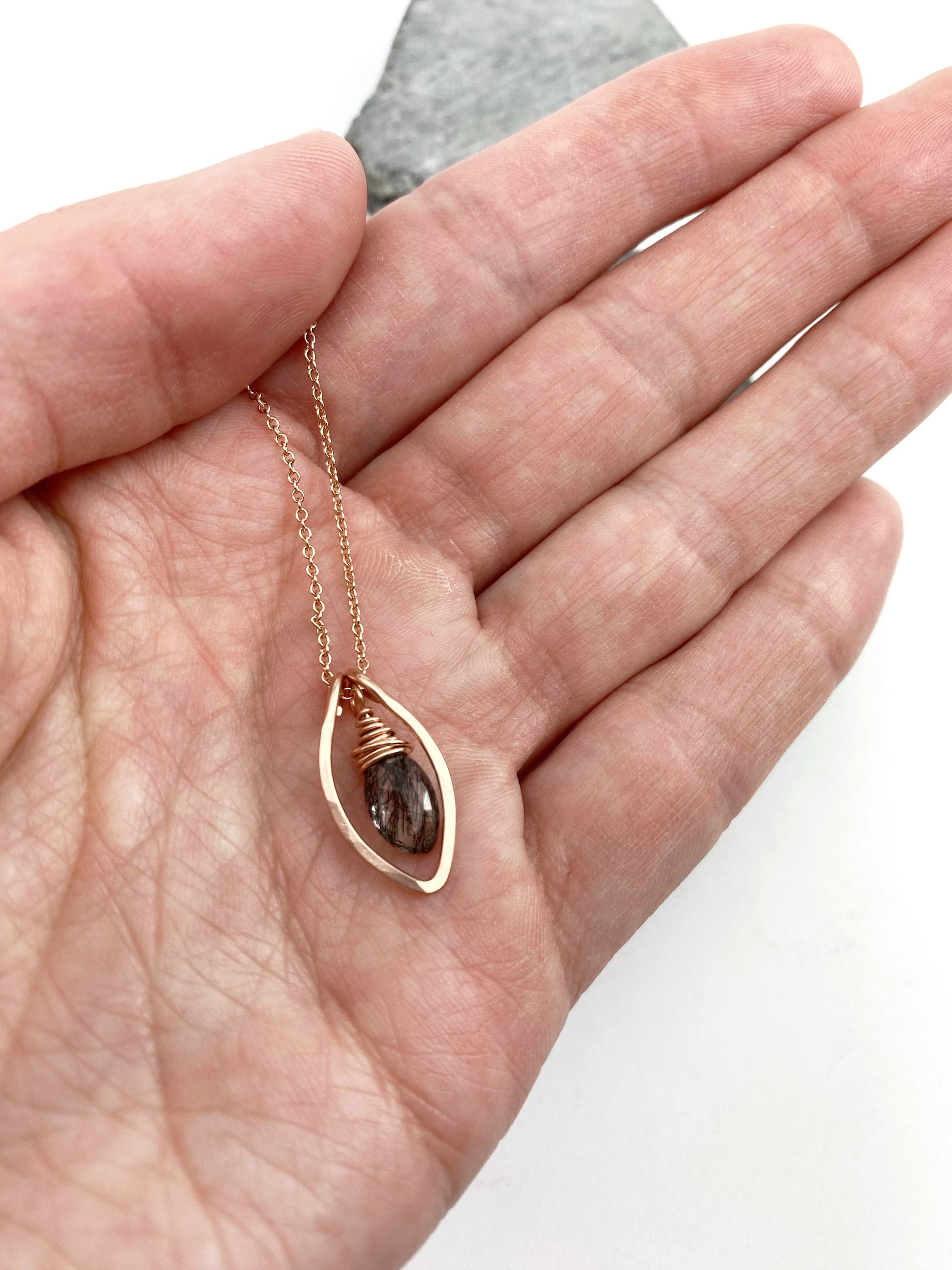 rachel_dawn_designs_tourmalated_quartz_leaf_necklace_rose_gold