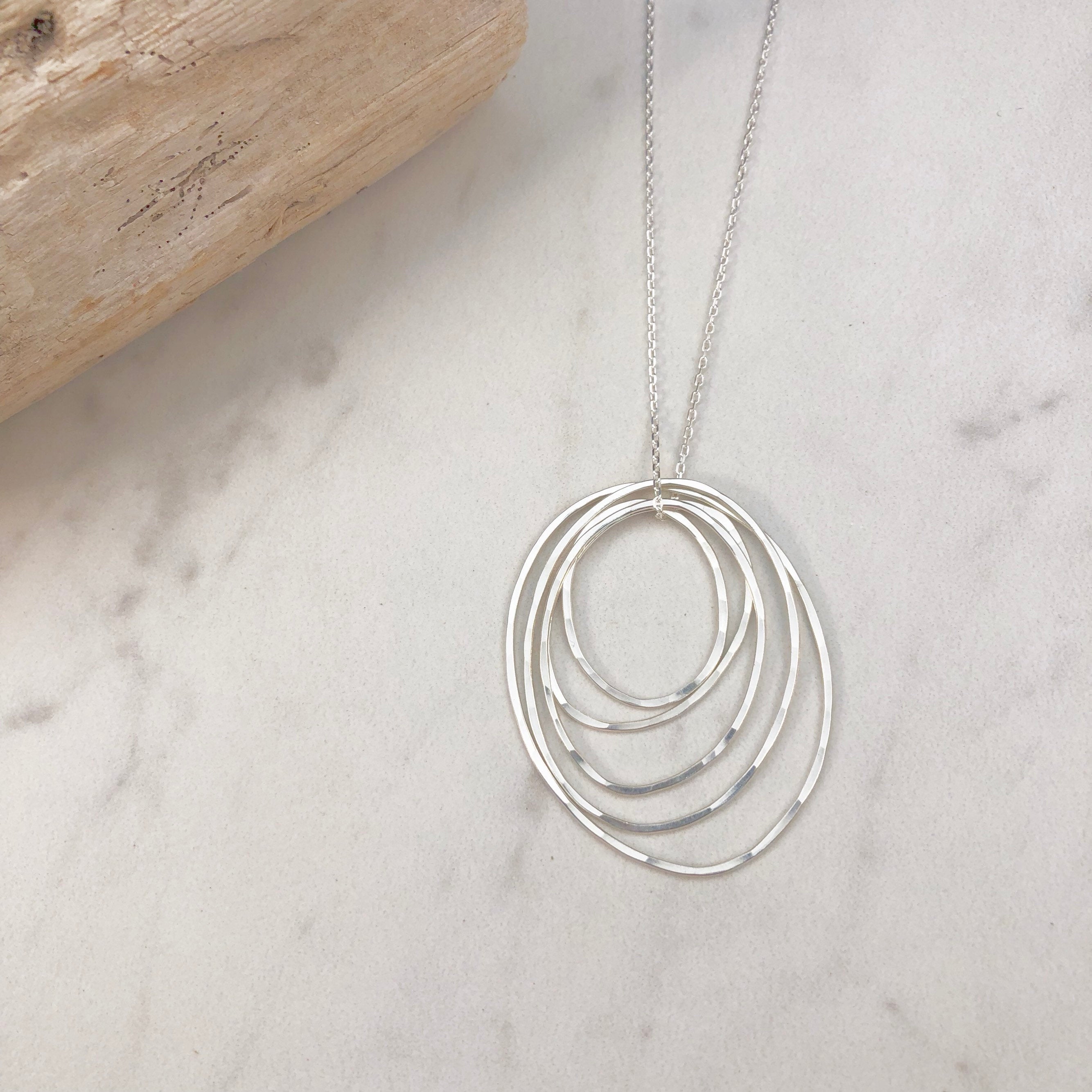 Silver Lil Perfect Circle Necklace | Silvermoon