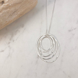 Large Circle Pendant Necklace | Tangerine Jewelry Shop