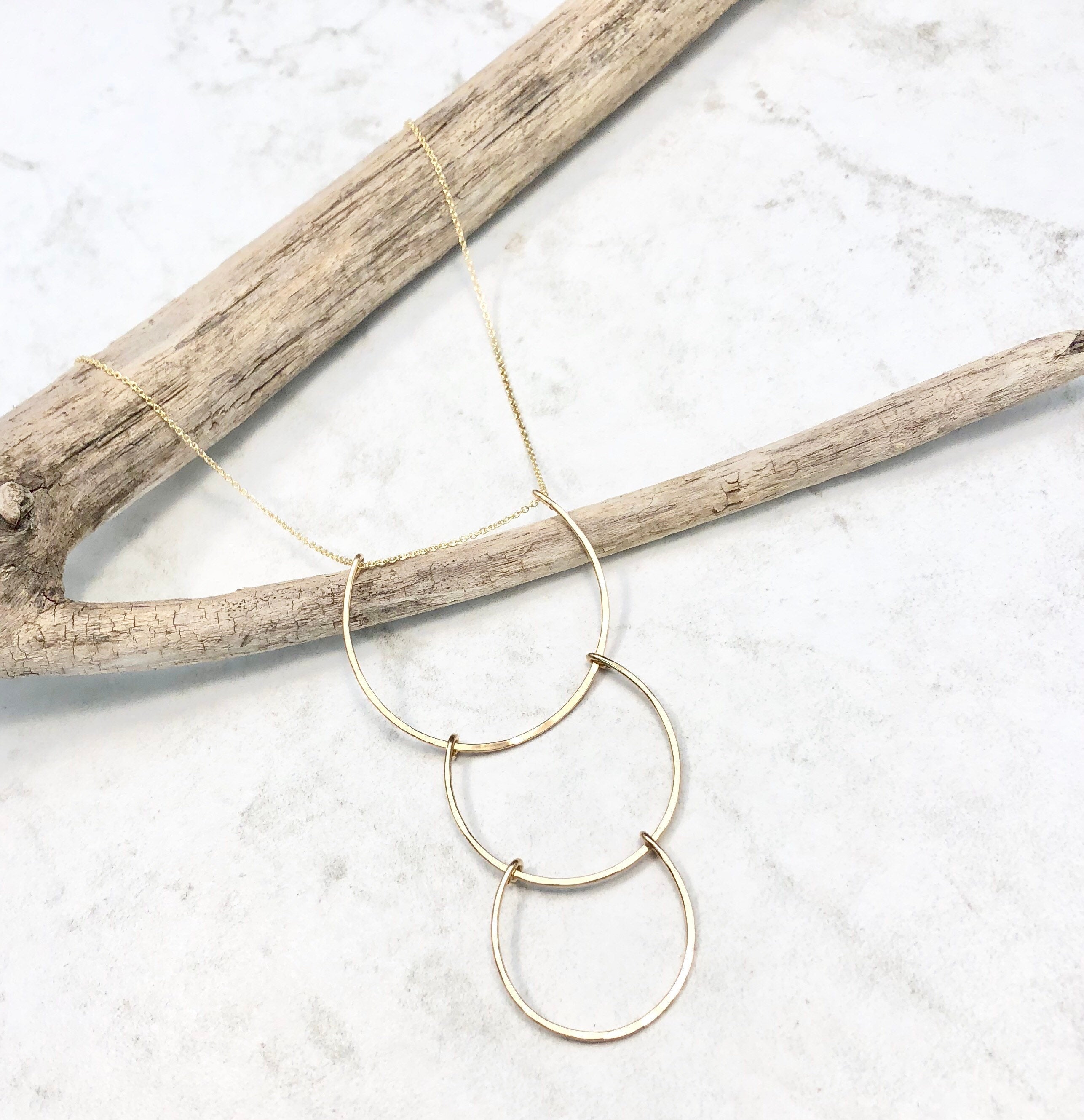 Gold Supernova Necklace