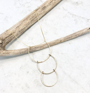 Gold Supernova Necklace