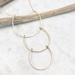 Gold Supernova Necklace