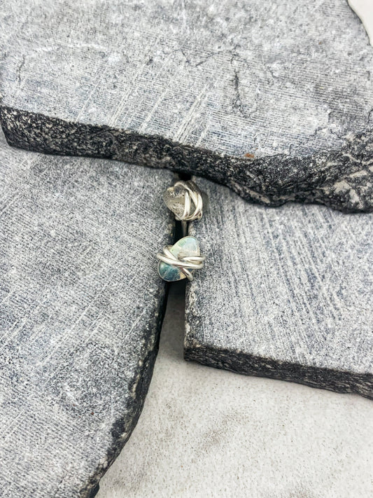 Labradorite Stud Earrings, Minimalist, Post, Studs, Sterling Silver, Gemstone Jewelry